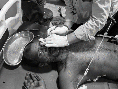 हजारीबाग में युवक को गोली मारकर किया घायल:कमर, चेहरे और जांघ में लगी तीन गोलियां, जमीन विवाद में फायरिंग, हालत नाजुक